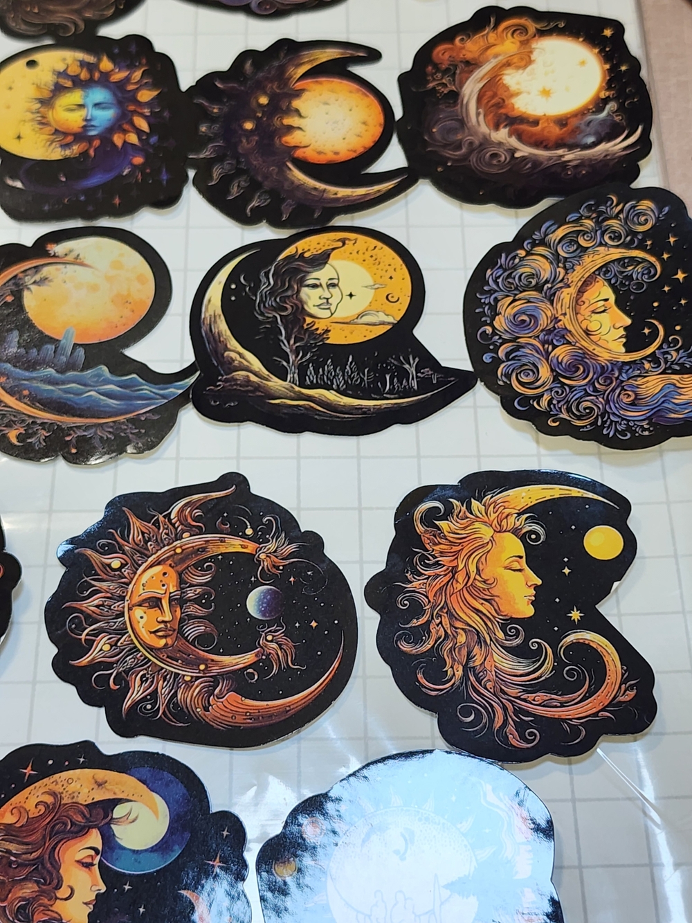 50 Celestial Moon & Sun Sticker - Picture 4 of 7
